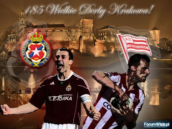 Wisła Kraków - Cracovia Kraków 1-0!